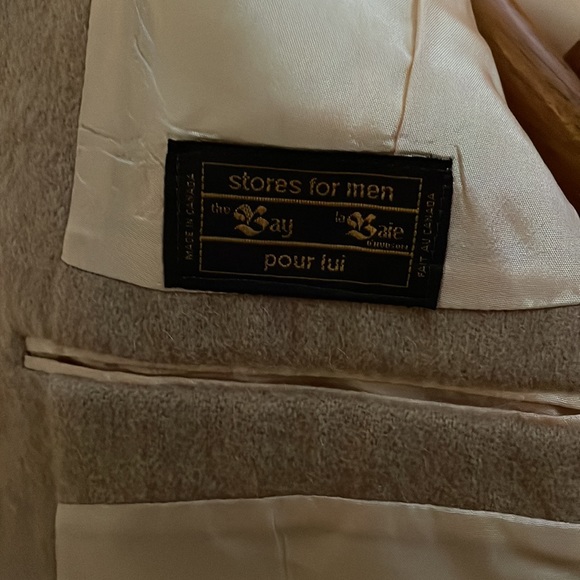 Hudson Bay Company 44Reg Camel Wool Sports Jacket - Picture 6 of 9